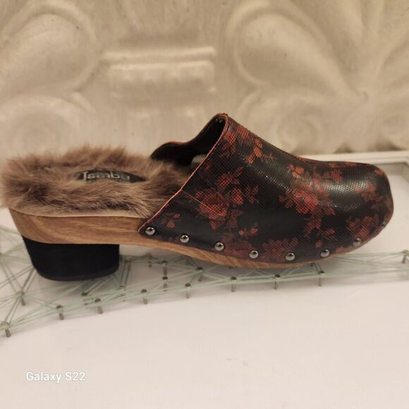 Jambu Leather "Monaco" Mules. Fur lined. NWOT. Size 6 - Picture 3 of 10